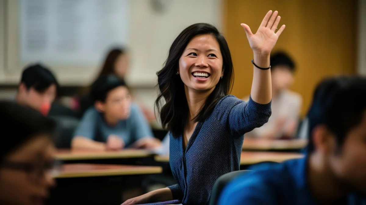 Students studying with ADHD